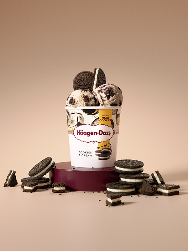 Cookies and Cream Pint Banner