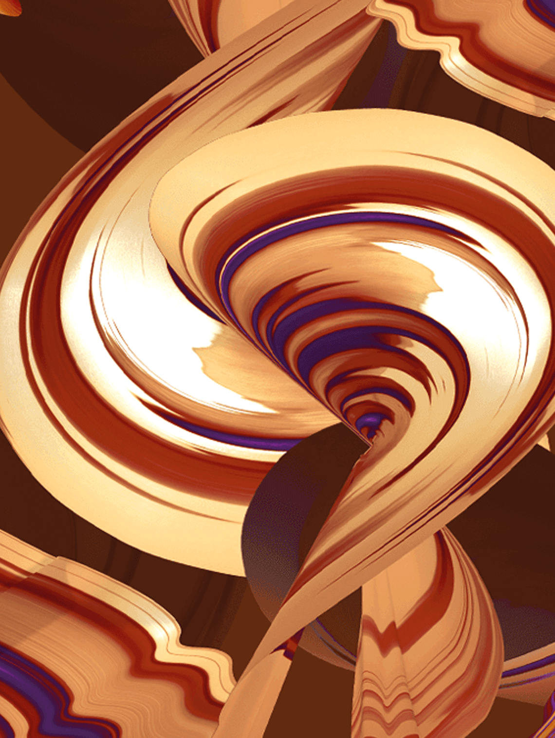 Belgian Chocolate flavour pattern